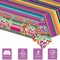 Cinco de Mayo Fiesta Tablecloth – Colorful Striped Disposable Mexican Party Table Cover